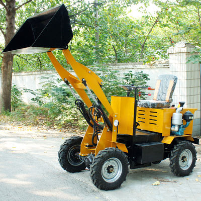 5100*1350*2580 mm Afmeting Min Retroexcavadora Backhoe Excavator Loader voor Restaurant
