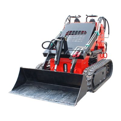 Chinese mini-skid steer loader met MOOG hydraulische cilinder en 0-6km/h werkingssnelheid