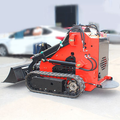 Chinese mini-skid steer loader met MOOG hydraulische cilinder en 0-6km/h werkingssnelheid