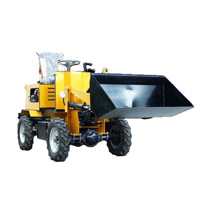 3000*1000*1500 mm Afmeting CE-goedgekeurde miniwiellader met een capaciteit van 1 ton