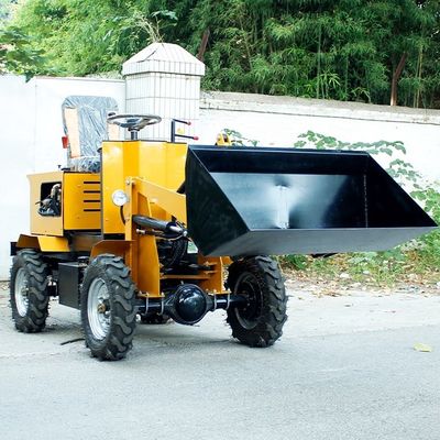 3000*1000*1500 mm Afmeting CE-goedgekeurde miniwiellader met een capaciteit van 1 ton