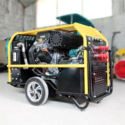 13 pk Diesel- of benzinestation Hydraulische energie-eenheid met een capaciteit van 6,1 L brandstoftank