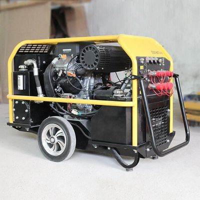 13 pk Diesel- of benzinestation Hydraulische energie-eenheid met een capaciteit van 6,1 L brandstoftank