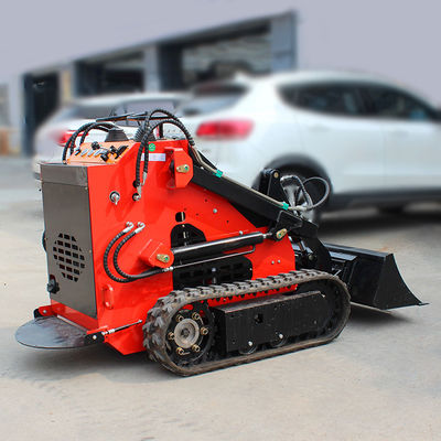 200 kg nominale lading YUNNEI motor mini skid steer loader voor elektrisch en dieselactiviteiten