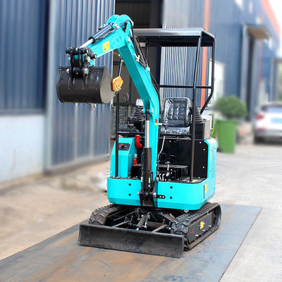 1.7T 1.8T 2T 3T Rubber Tire Mini Hydraulische Graafmachine 390kw Crawler Graafmachine Duurzaam