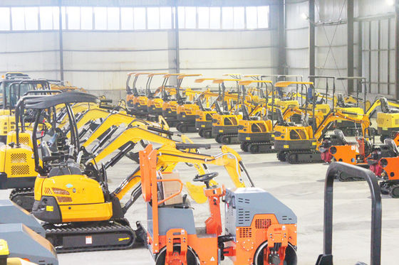 1.7T 1.8T 2T 3T Rubber Tire Mini Hydraulische Graafmachine 390kw Crawler Graafmachine Duurzaam