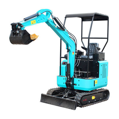 1100 mm spoorbreedte mini graafmachine 1,7 ton voor glad graven en Eaton hydraulische klep