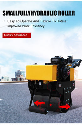 YL600 Industrial Compactor Machine met één trommel met een diameter van 425 mm en een EPA-motor