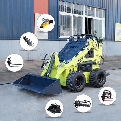 17.1KW 23HP Maximum Power Crawler Skid Steer Loader met gemakkelijke bediening en prestaties