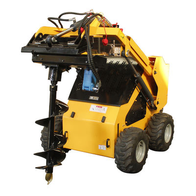 Kleine landbouwmachines Mini-graver Wiel Type Mini-Skid Steer met Stratton-motor