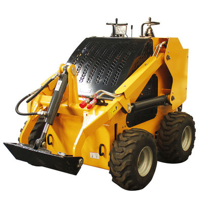 Kleine landbouwmachines Mini-graver Wiel Type Mini-Skid Steer met Stratton-motor