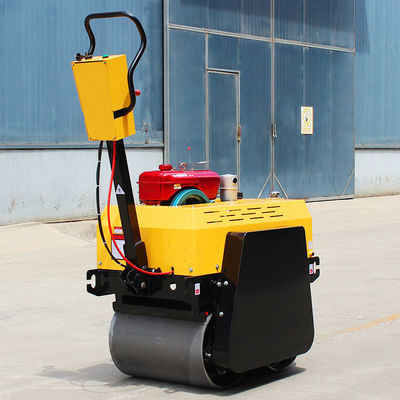 0.5 ton Handcompact Mini Road Roller met snelheid 0-4 km/h en Hydraulische Pomp Danfoss