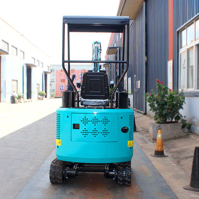 1.8 ton 1,2 ton mini graafmachine Hoog werkend rendement 380 mm Ground Clearance Direct