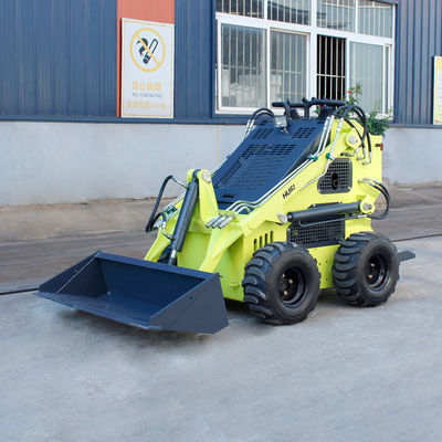 Krachtige Huade Hydraulische Pomp Diesel Track Skid Steer Loader 4 in 1 Bucket Inclusief