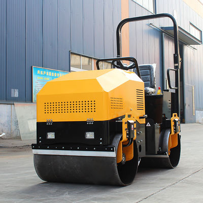 2 ton trillingsroller voor het compacteren van asfalt bij 70 Hz-opwekkingsfrequentie