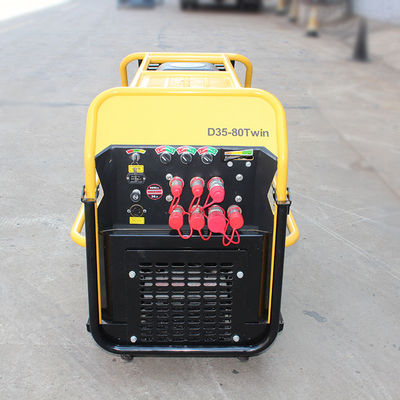 Draagbare diesel aangedreven hydraulische aandrijflijn met schroefpomp en 18L tankcapaciteit