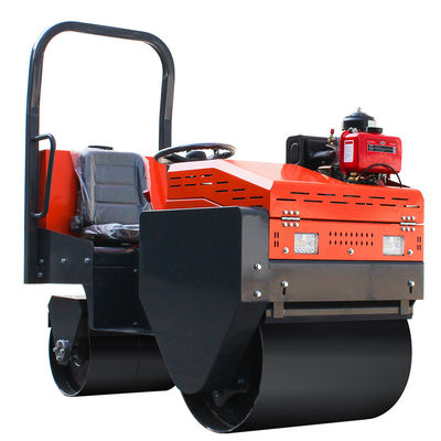 Wegbouw Dubbeltrommelrol 850 kg Impactcompactoren met een capaciteit van 45L watervat