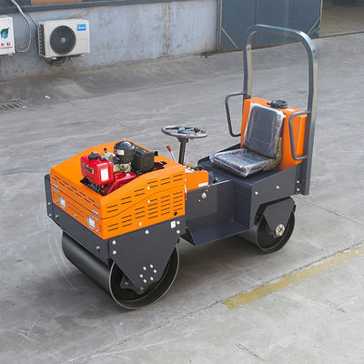 Wegbouw Dubbeltrommelrol 850 kg Impactcompactoren met een capaciteit van 45L watervat