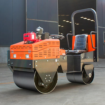 Wegbouw Dubbeltrommelrol 850 kg Impactcompactoren met een capaciteit van 45L watervat