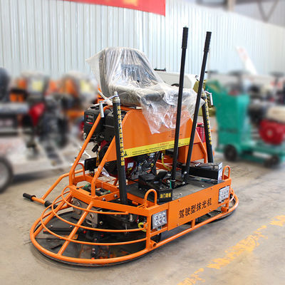 24 pk benzine motor rijden beton trowel machine rijden op trowel blad mm 350 * 150