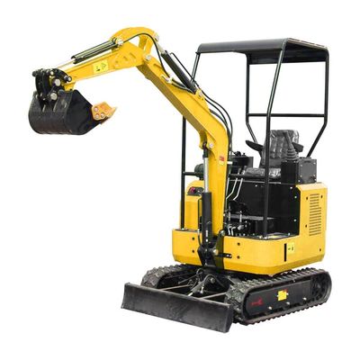 1.8 ton Mini Small Crawler Excavator met 1100 mm spoorbreedte bij Mini Excavator prijzen