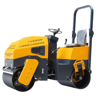 Mini wegmachines 1 ton 2 ton 3 ton Hydraulische rolcompressor met Huade pomp