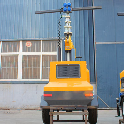 60 Ra Green Power Trailer Type Mobile Solar Led Tower Light met dimmerfunctie