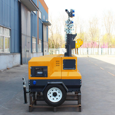 Heavy-Duty 35000lm 1000W*4 LED Telescopische Light Tower Diesel Lamp met standaard CRI