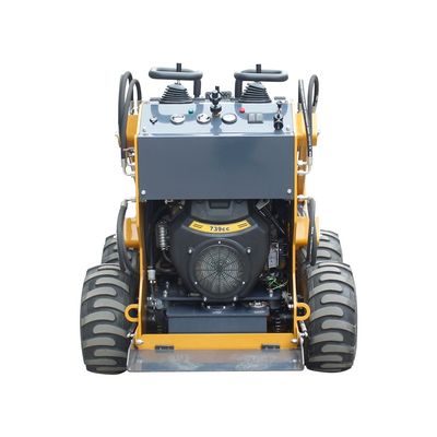 420 Wheel Skid Steer Loader met 4 in 1 Bucket Klant vereiste en betaalbaar