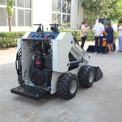 Goedkope EPA EURO5 getraceerde skid steer loader met nominale druk van 17Mpa en emmer