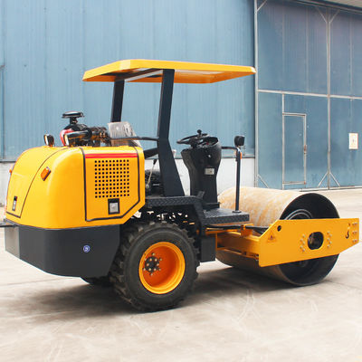 1200 mm Steel Wheel Width Double Drum Roller voor zware industriële compacting