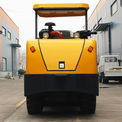 3.5 ton trillingsrol met een trillingsfrequentie van 74 L en een snelheid van 2-8 km/u