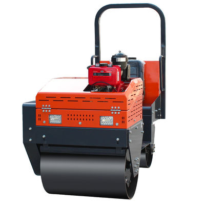 High Power 8HP 1Ton Ride-on Mini Vibratory Roller voor kleine wegbouw