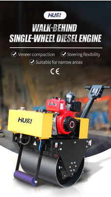 Wegbouw 0,5 ton trillingsroller met en hydraulische stations aandrijving