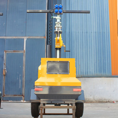Mobiele hydraulische/handmatige dieselverlichtingstoren met een lichtdoeltreffendheid van 65lm/w