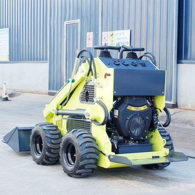 EPA-goedgekeurde Mini-Skid Steer Loader met 950 kg machinegewicht en 17,2 kW vermogen