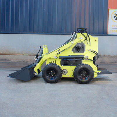 375 kg bedrijfsgewicht Mini-Skid Steer Loaders met toebehoren EPA Diesel motor