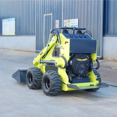 375 kg bedrijfsgewicht Mini-Skid Steer Loaders met toebehoren EPA Diesel motor
