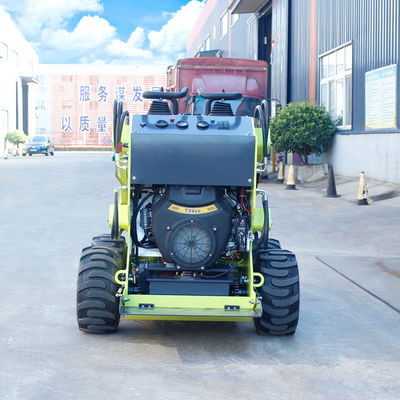 375 kg bedrijfsgewicht Mini-Skid Steer Loaders met toebehoren EPA Diesel motor