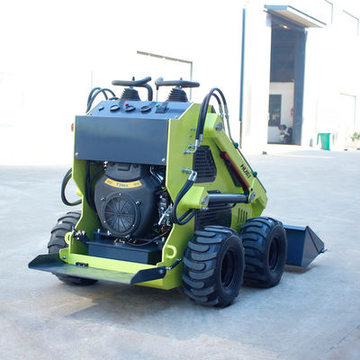 Goedkope Mini Skid Steer Loader Diesel Crawler Wheel Loader met HQ Hydraulische Klep