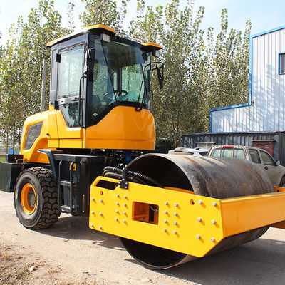 Doppeltrommelroller 5 ton Asfaltwegroller HQ-YL5000 voor duurzame wegbouw