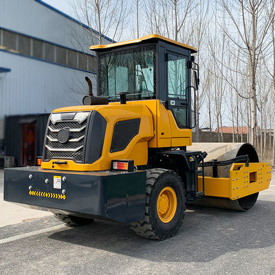 88 kw YUNNEI Motor HQ-YL8000 8 ton Vibratorische wegroller voor asfaltbouw