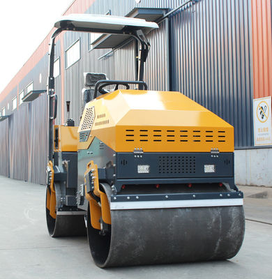 Volledig hydraulisch asfalt-staalroller tandem trommel trillingsroller van HQ-YL1200
