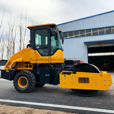 120KN Exciting Force Tandem Vibratory Roller Compactor voor precieze asfaltcompressie