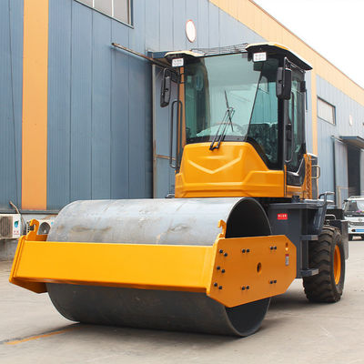 120KN Exciting Force Tandem Vibratory Roller Compactor voor precieze asfaltcompressie