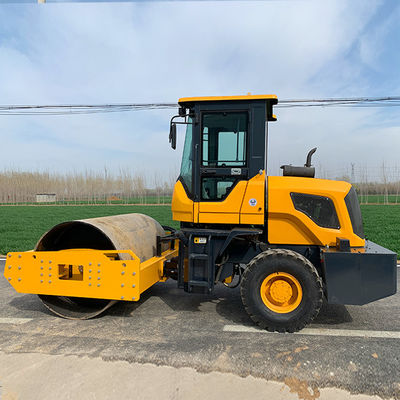 Double Drum Ride-On Road Roller met 1100mm Drum Diameter YUNNEI Motor en betaalbaar