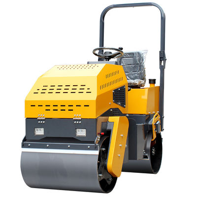 Dubbeltrommel 3000kg Volledig hydraulische roller De ideale machine voor vibratieconstructie