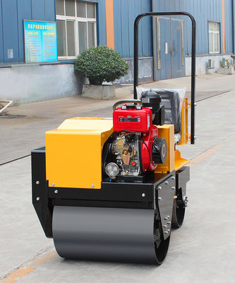 530 mm drumdiameter mini dubbele drum wegroller voor snelle en effectieve compactering