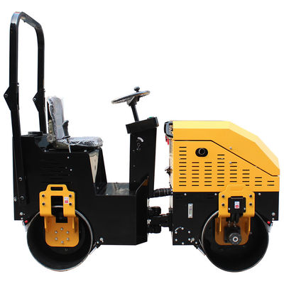 Kleine wegroller 1,5 tot 2,0 ton Kleine trillende compactor Stalen wiel Diameter 530X800