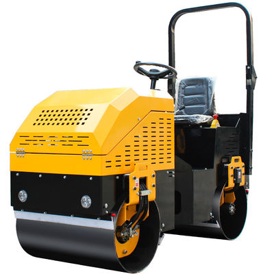 18.6 kW Benzine Hydraulisch Trillend Tandem Asfalt Compactor Wegroller voor 1-5 Ton